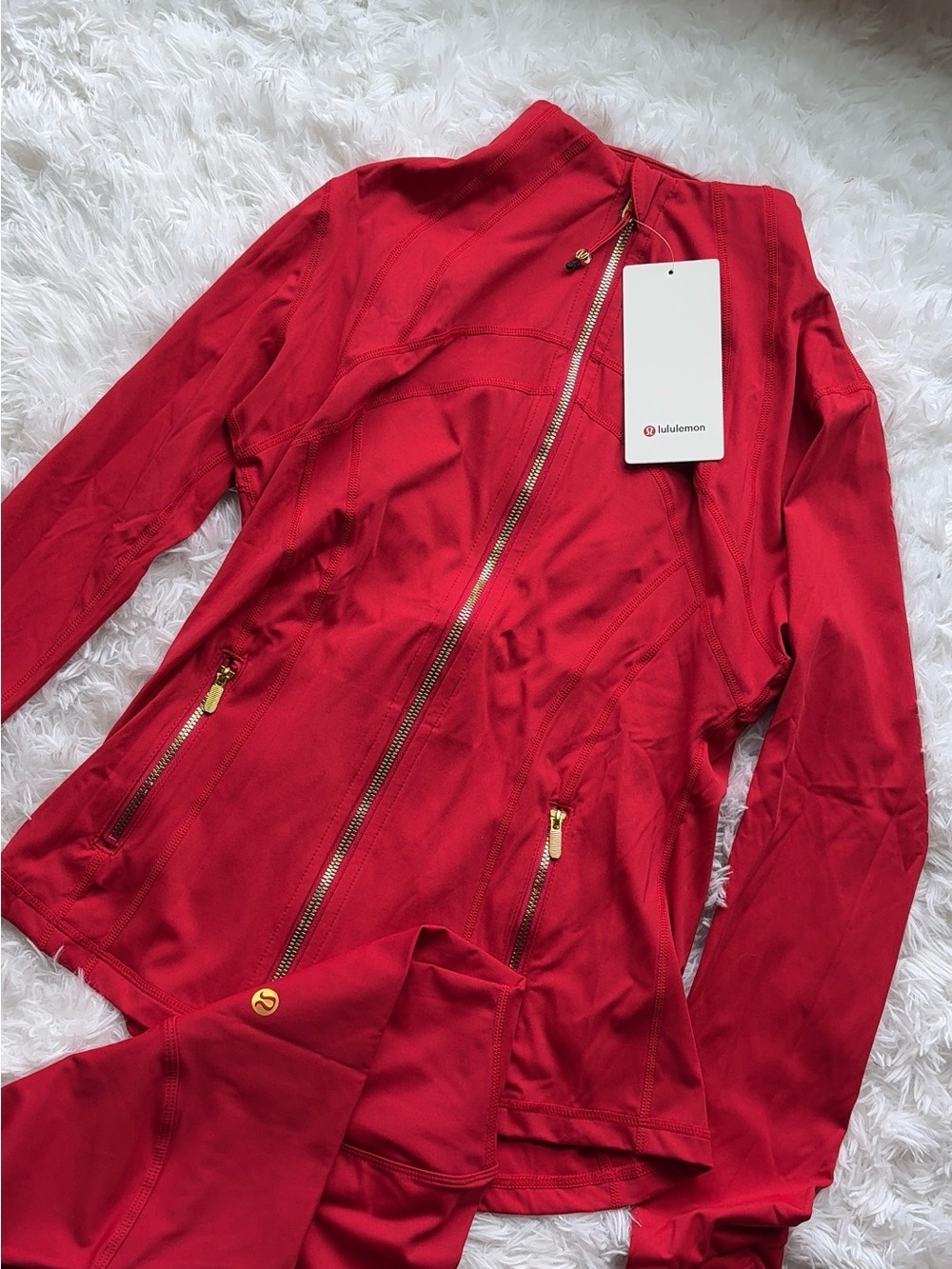 Lulu lemon Women/Gold full set